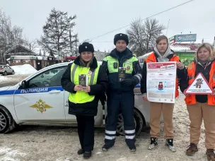 В г. Балахна прошло информационно-пропагандистское мероприятие "Детское кресло"