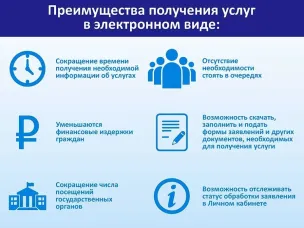 Получение социально-значимых услуг в электронном виде через ЕПГУ