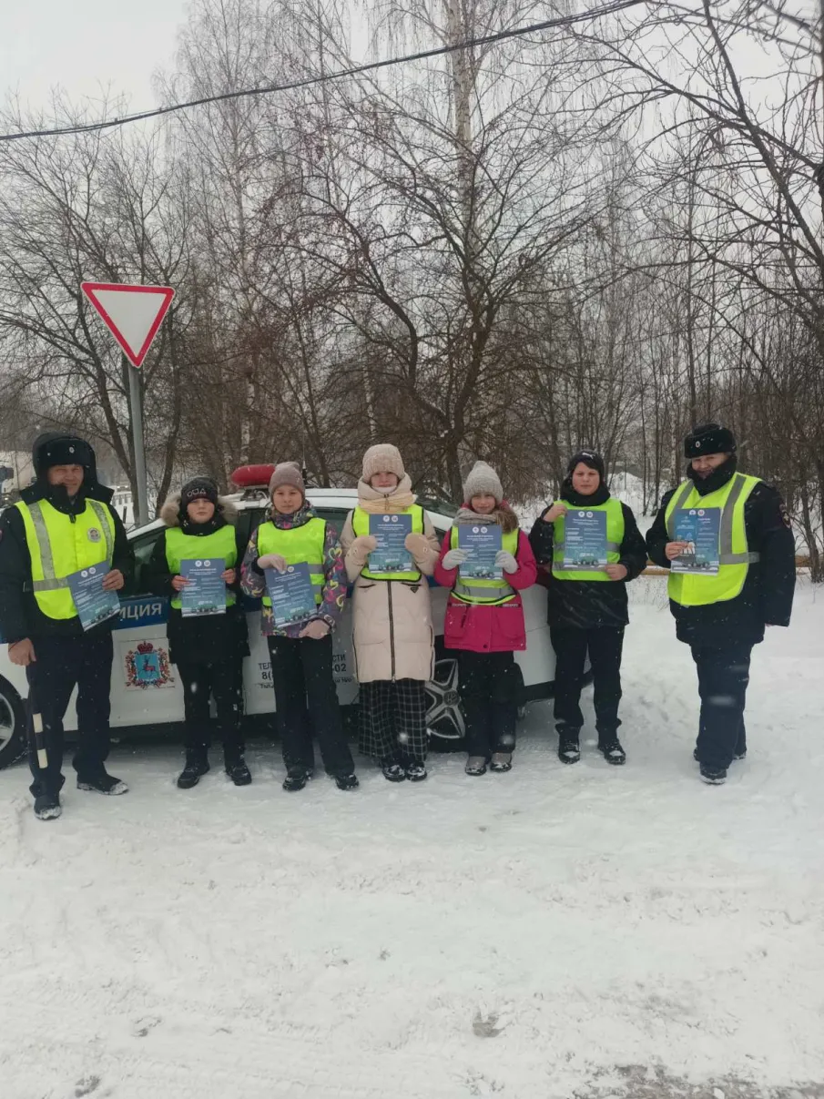 ОГИБДД ОМВД России "Балахнинский" провели оперативно- профилактическую акцию по безопасности дорожного движения «Внимание_ пешеход!»