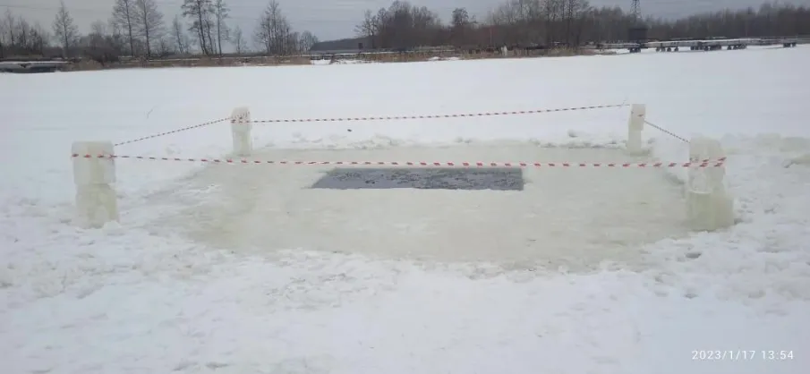 Место для купания в Крещение Господне организовано в Балахне 