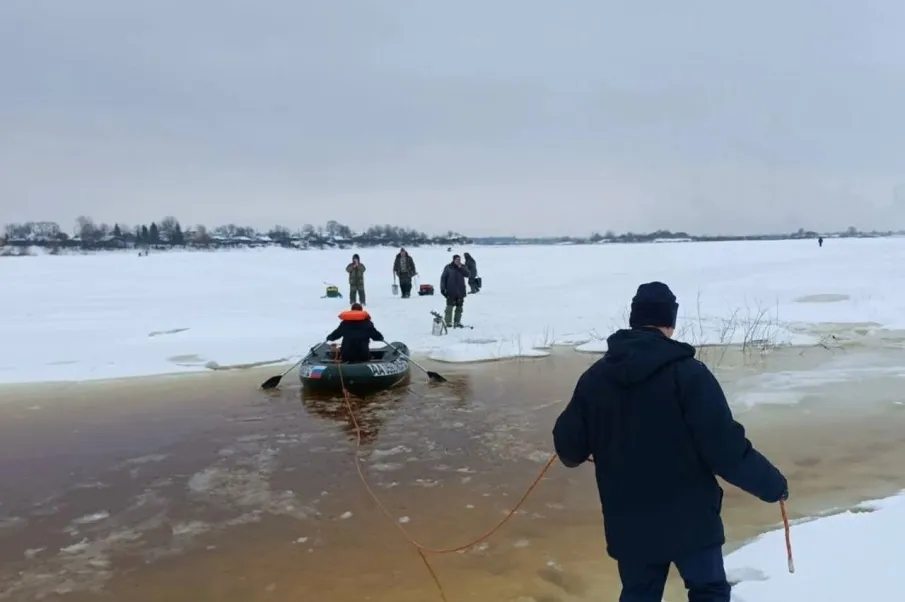 Рыбаков спасли на Волге в Балахнинском округе