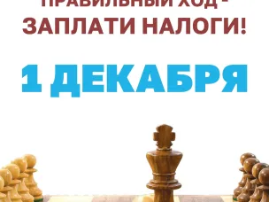 1 декабря истекает срок уплаты налогов