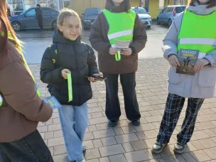 В Балахне продолжаются мероприятия в рамках месячника по безопасности дорожного движения «Засветись!»