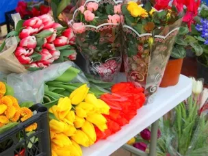 Ярмарка, посвященная Международному женскому дню 8 марта.