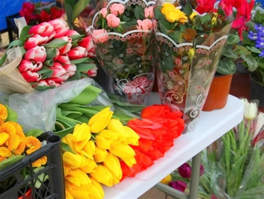 Ярмарка, посвященная Международному женскому дню 8 марта.