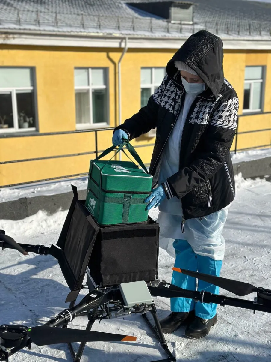 Нижегородским опытом доставки анализов с помощью беспилотника поделились со всем ПФО!